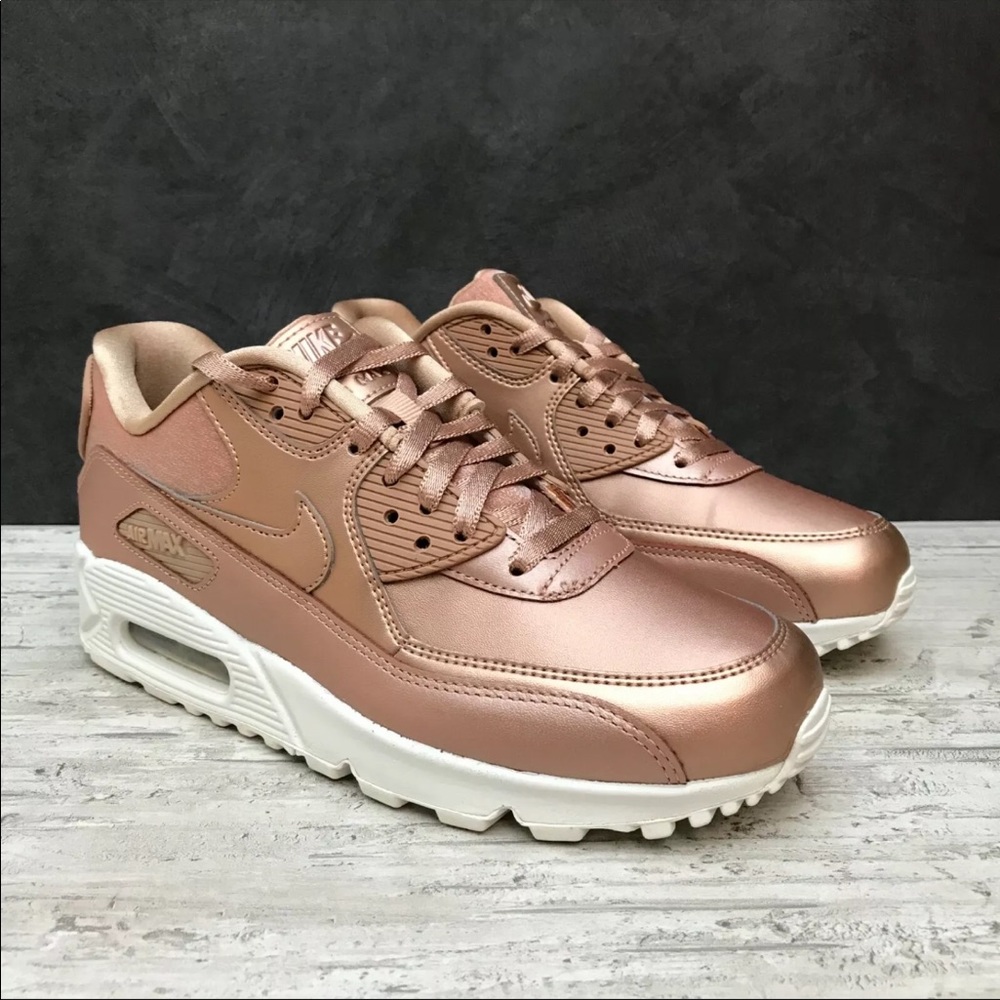 Air Max 90 Premium Metallic Red Bronze size 7 wmns